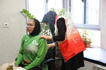 اعضای تیم ملی پارادوومیدانی زنان معاینه پزشکی شدند