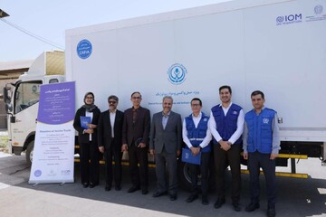 Health ministry receives two refrigerated vaccine trucks from IOM