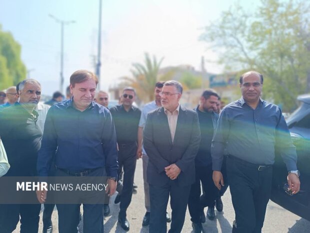 وزیر بهداشت وارد عسلویه شد
