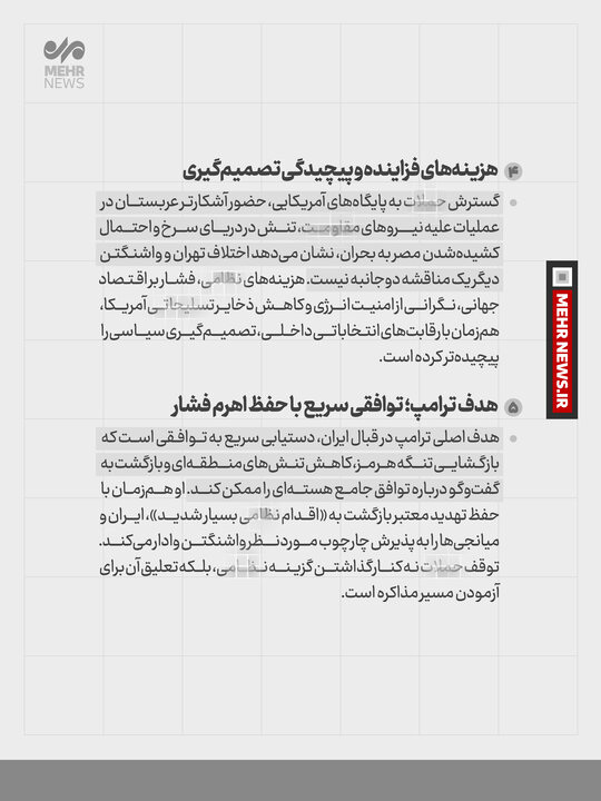 توقف جنگ یا سناریوی فریب؛ ترامپ چه میخواهد؟