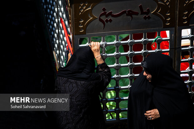 پیاده‌روی جاماندگان اربعین در تهران