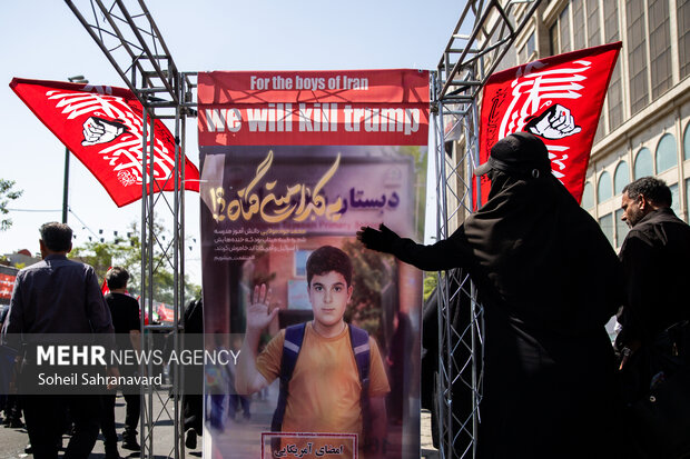 پیاده‌روی جاماندگان اربعین در تهران