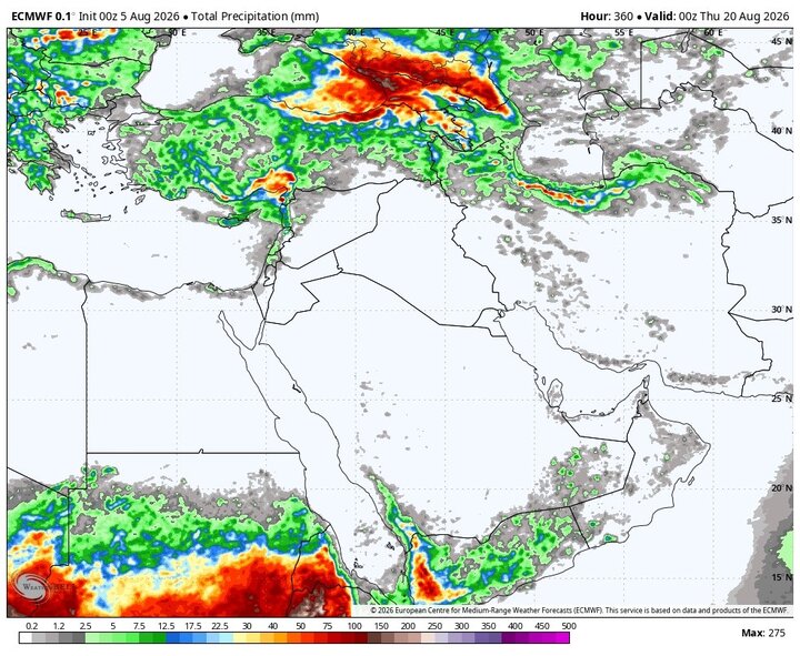 وضعیت جوی کشور در 72 ساعت آینده؛ موج بارش‌های تابستانه در راه 11 استان