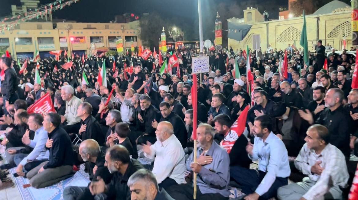 مراسم عزاداری شهرکری‌ها در اربعین حسینی