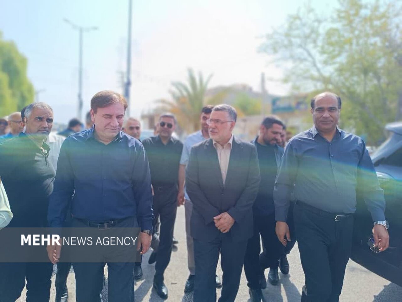 وزیر بهداشت وارد عسلویه شد