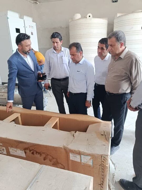 بردستانی: آب‌شیرین‌کن پنج هزار مترمکعبی عسلویه ۵۵ درصد پیشرفت دارد