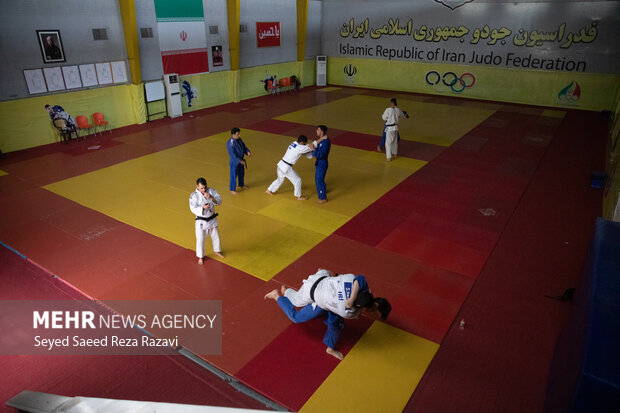 تمرین تیم ملی جودو نوجوانان