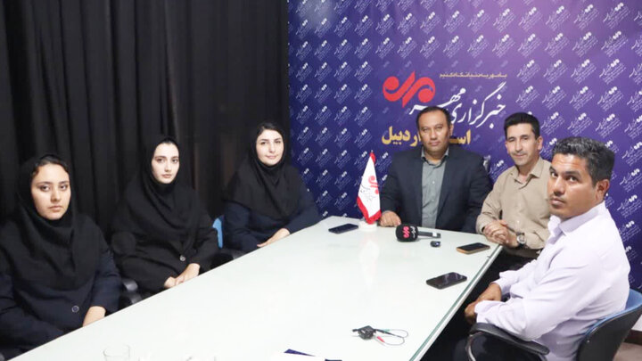بازدید مدیرکل نوسازی مدارس استان اردبیل از دفتر خبرگزاری مهر