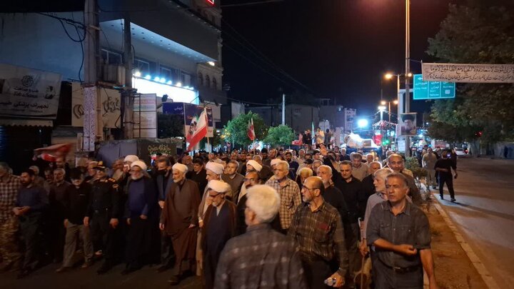 نکا در قاب ۱۶۱ شب مقاومت و همدلی