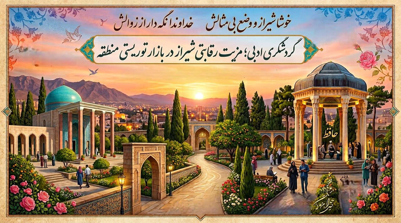 ایجاد مسیر بین‌المللی گردشگری ادبی؛ از قونیه تا شیراز با مولانا و حافظ