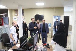 حضور «احمد نادری» در خبرگزاری مهر به مناسبت روز خبرنگار