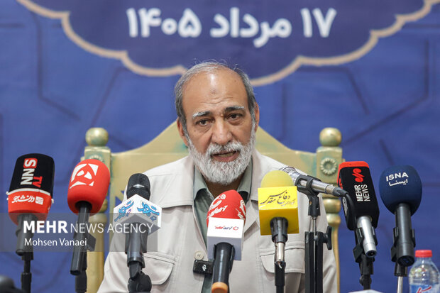 نشست خبری معاون هماهنگی و امور مناطق شهرداری تهران