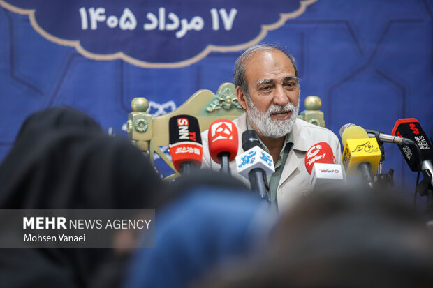 نشست خبری معاون هماهنگی و امور مناطق شهرداری تهران