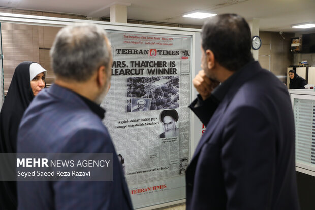 بازدید احمد نادری از گروه رسانه ای مهر