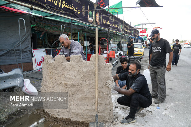 آماده سازی مواکب برای میزبانی از زائران رضوی
