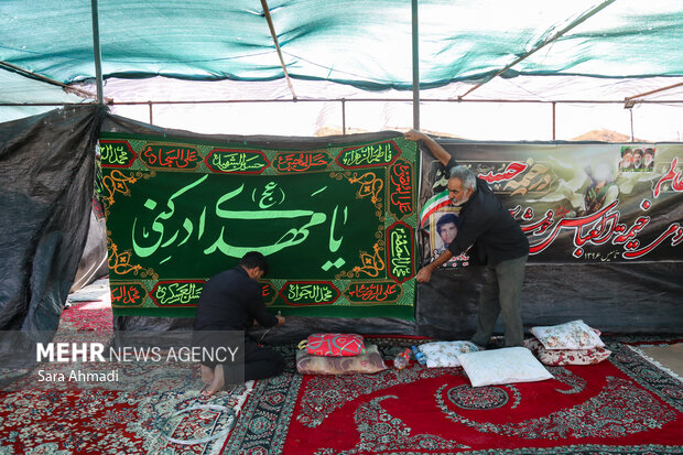 آماده سازی مواکب برای میزبانی از زائران رضوی