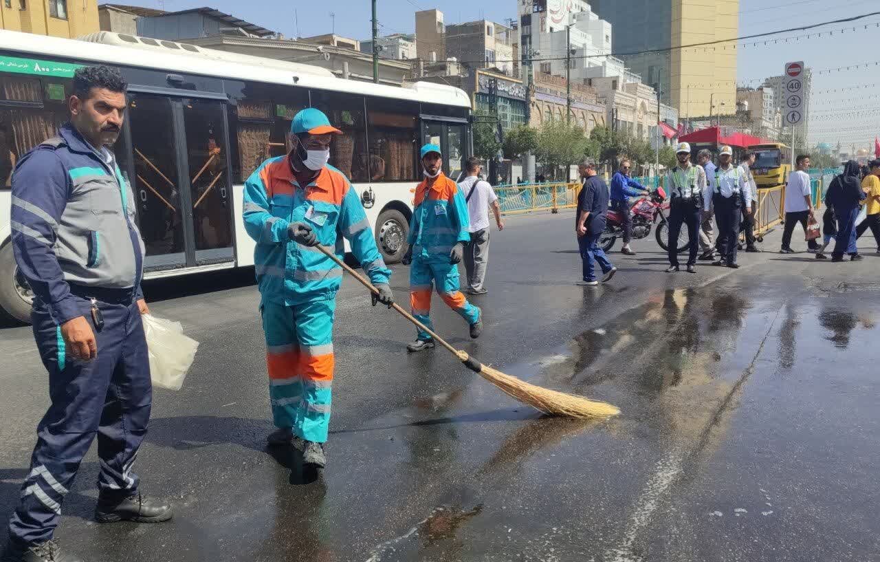 ۱۰۰ پاکبان سبزواری برای خدمت به زائران رضوی به مشهد اعزام می شوند