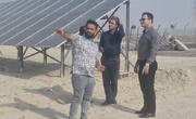 سلیمانی: تولید ۶۰ مگاوات برق خورشیدی در شهرستان برنامه ریزی شد