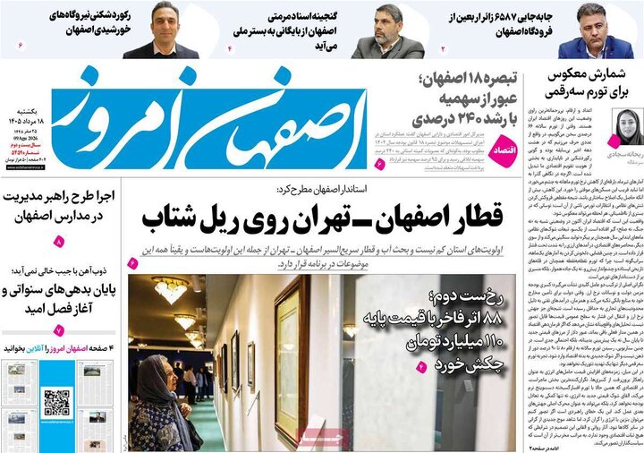 روزنامه‌های اصفهان