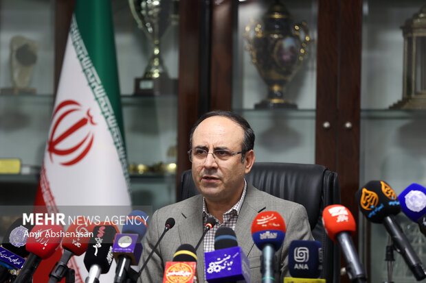 نشست خبری محمد شاه محمدی رئیس کانون وکلای دادگستری مرکز