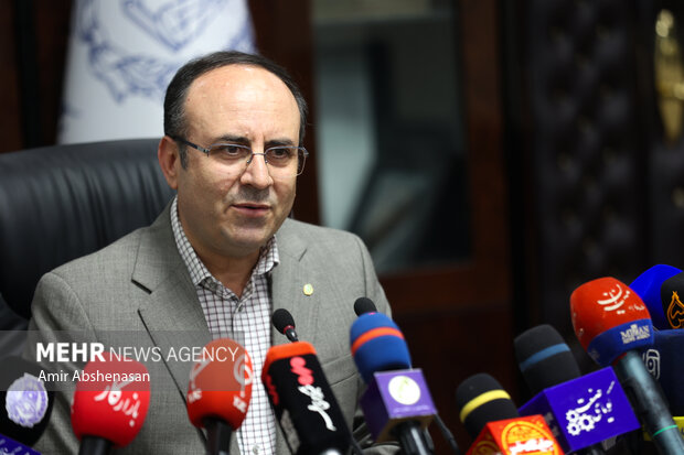 نشست خبری محمد شاه محمدی رئیس کانون وکلای دادگستری مرکز