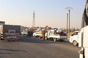 یەکەم کاروانی ئاوارەکانی سەرێکانی گەڕانەوە زێدی خۆیان