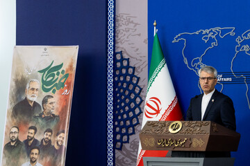 Iranian Foreign Ministry spokesman Esmaeil Baqaei