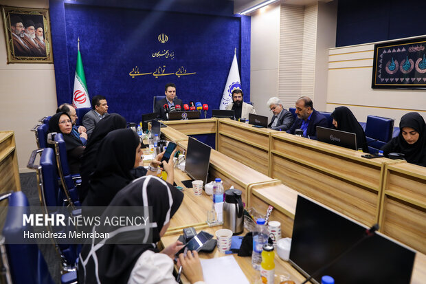 نشست خبری تشریح دستاوردها و عملکرد بنیاد ملی نخبگان 5
