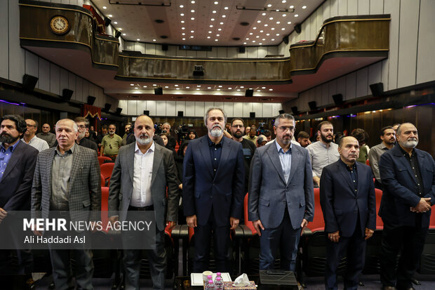 نشست خبری رائد فریدزاده، رئیس سازمان سینمایی