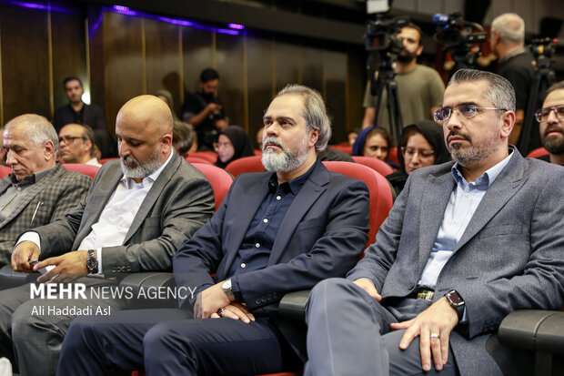 نشست خبری رائد فریدزاده، رئیس سازمان سینمایی
