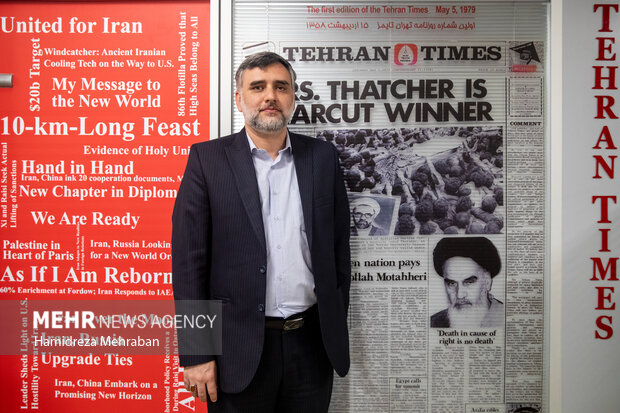بازدید مدیرعامل باغ کتاب تهران از گروه رسانه‌ای مهر