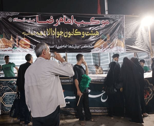 موکب امام رضایی‌ها دهمین سال خدمت در کاظمین را تجربه کرد