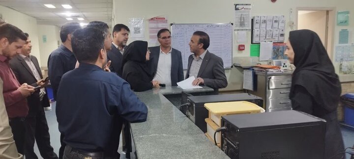 واکنش علوم پزشکی لرستان به وضعیت سیستم سرمایشی بیمارستان شهید رحیمی