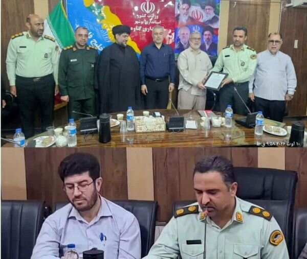  جانشین فرماندهی انتظامی گناوه منصوب شد