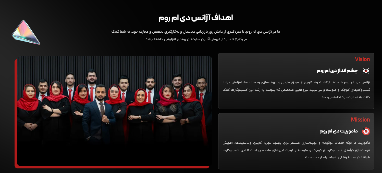 گزارش آژانس «دی ام روم »از نحوه ارائه خدمات سئو