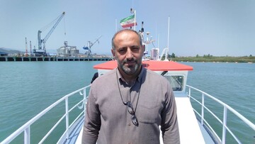 آغاز فعالیت شناور ناجی ۵۵ در بندر آستارا