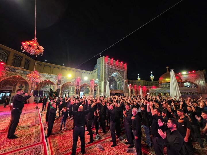 از سینهزنی تا امدادگری؛ یزدیها پای کار امام رئوف در مشهد مقدس
