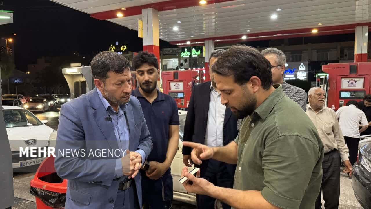 نظارت میدانی رئیس کل دادگستری استان بوشهر بر جایگاه‌های سوخت