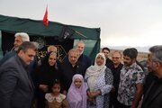 «کاظمی» پای خدمت خادمان زائران در روستای جام سمنان