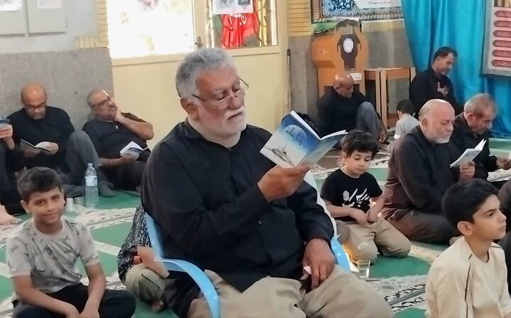 مراسم قرائت زیارت پیامبر اعظم(ص) در «دیر» برگزار شد