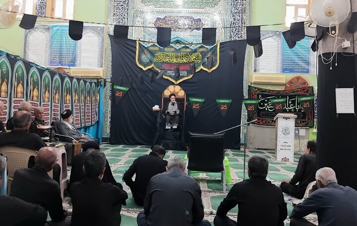 مراسم قرائت زیارت پیامبر اعظم(ص) در «دیر» برگزار شد