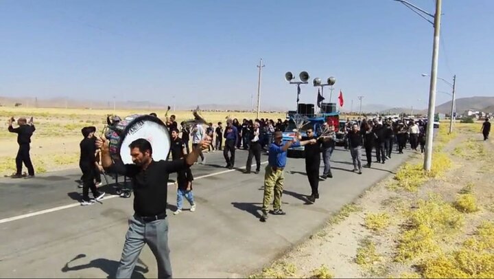 عزاداری ۲۸ صفر در منطقه غرب شهرکرد
