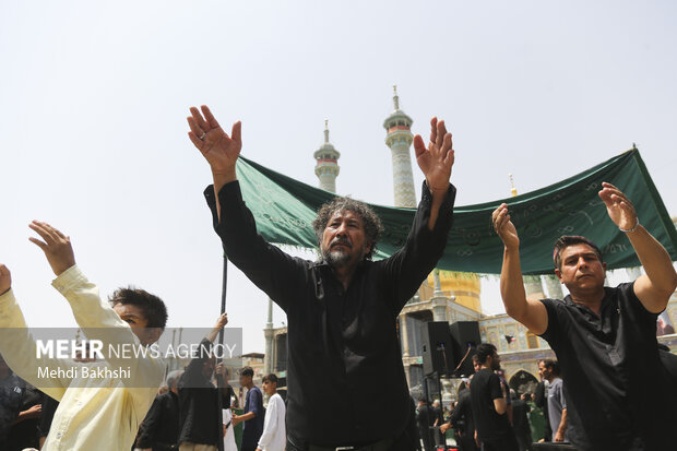 عزاداری رحلت پیامبر و شهادت امام حسن(ع) در قم