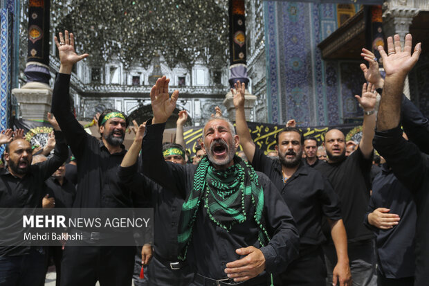 عزاداری رحلت پیامبر و شهادت امام حسن(ع) در قم