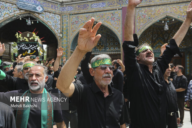 عزاداری رحلت پیامبر و شهادت امام حسن(ع) در قم