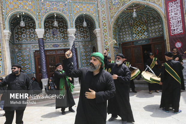 عزاداری رحلت پیامبر و شهادت امام حسن(ع) در قم