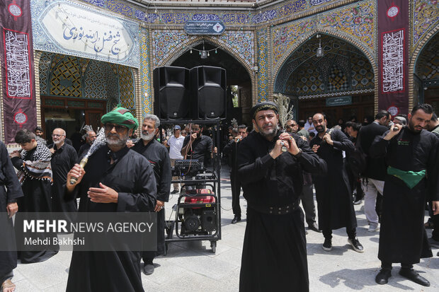 عزاداری رحلت پیامبر و شهادت امام حسن(ع) در قم