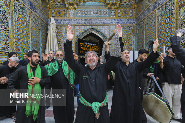 عزاداری رحلت پیامبر و شهادت امام حسن(ع) در قم