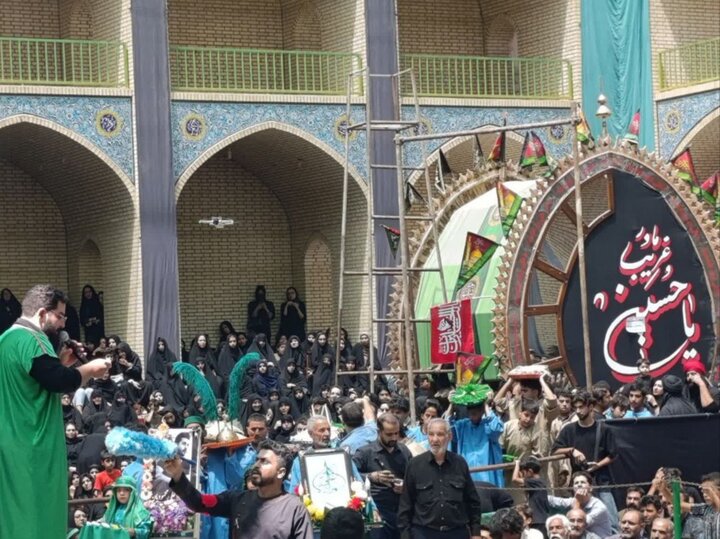 حسینیه «توت» اردکان سفیر فرهنگی ایران در قلب یزد؛ چراغی که خاموش نشد
