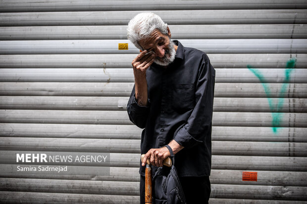 عزاداری ۲۸ صفر در بازار تهران